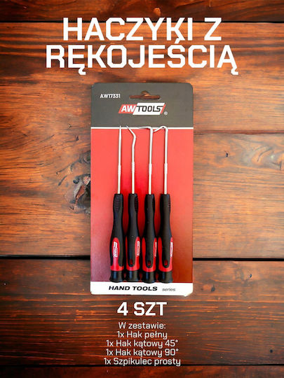 AWTools Σετ Εργαλεία Χειρός 4τμχ