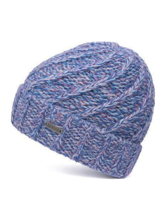 Beanie Γυναικείος Fleece Σκούφος Πλεκτός σε Μωβ χρώμα
