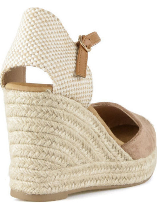 Platforme Dama Tip Espadrile Maro