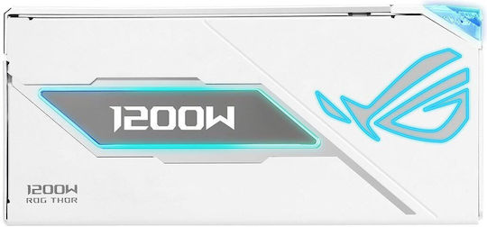 Asus ROG Thor Platinum III 1200W Λευκό Τροφοδοτικό Υπολογιστή Full Modular 80 Plus Platinum