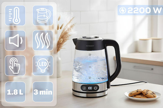 Berdsen Reisekessel 1.8Es 2200W Grau