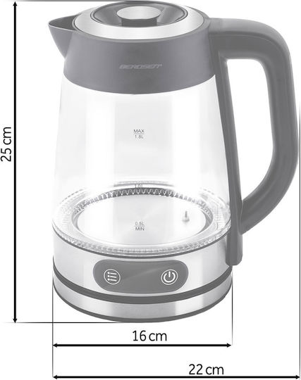 Berdsen Reisekessel 1.8Es 2200W Grau