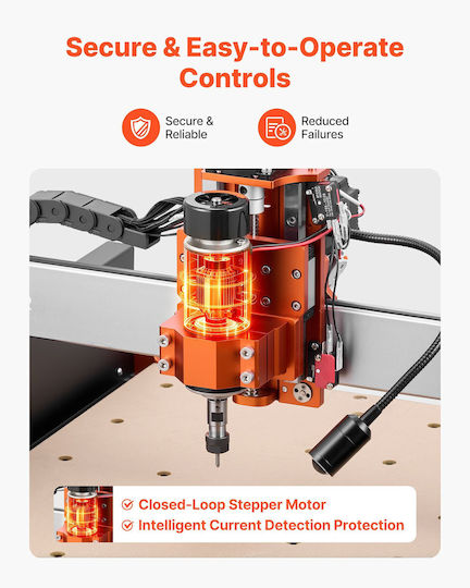 Vevor Μηχάνημα CNC SKDKJ4040CM9GZSFB001V2