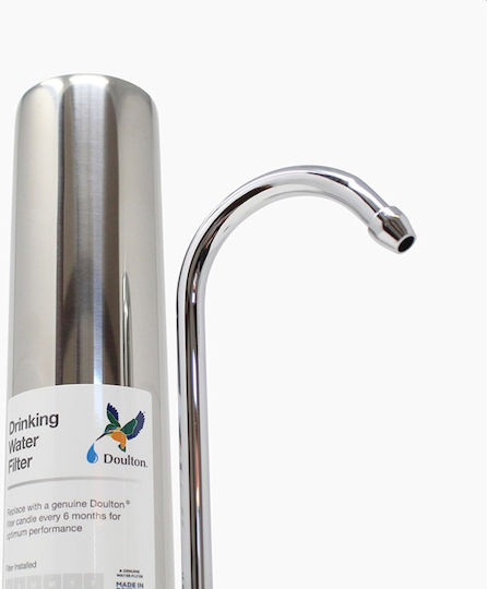 Doulton D-CS M12 Water Filtration System Single Countertop with Replacement Filter 15250