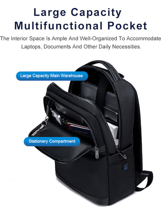 Arctic Hunter B00670 Tasche Rucksack für Laptop 15.6" in Gray Farbe
