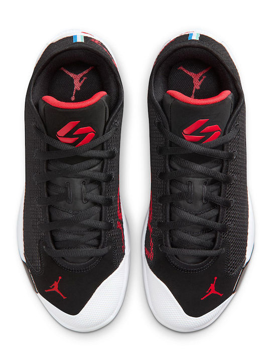 Luka 77 Χαμηλά Μπασκετικά Παπούτσια Black / White / University Red