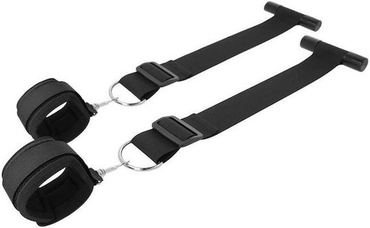 Darkness Bondage Door Handschellen in Schwarz Farbe 2Stück