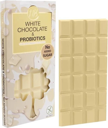 Healthy Bites Σοκολάτα Λευκή Χωρίς Ζάχαρη 100gr