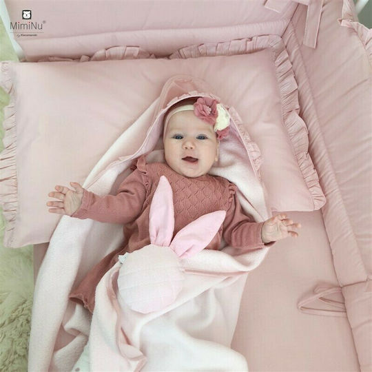 MimiNu Set Pentru Patut Powder Pink 5buc piese