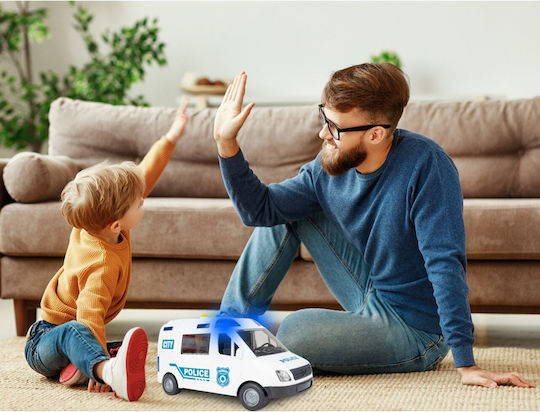 MalPlay Martin Toys Polizei Auto Zurückziehen Für 3+ Jahre