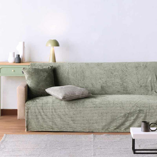 Kentia Sergio Three-Seater Sofa Throw Fleece 180x280cm 10