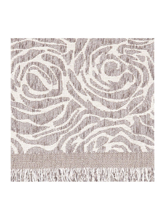 Borea Roses Ριχτάρι Τριθέσιου Καναπέ Chenille 180x300εκ. Ροζέ