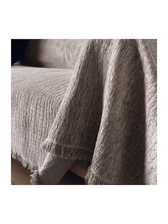 Kentia Joplin Ριχτάρι Πολυθρόνας Chenille 170x180εκ. 15