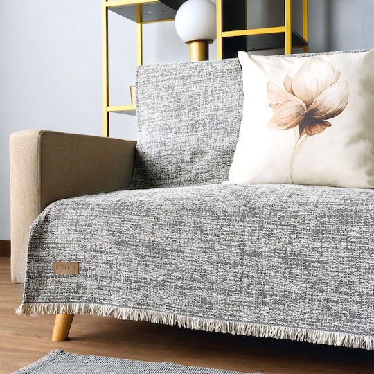 Kentia Elton Chenille Armchair Throw 170x180cm 24