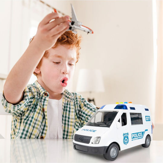 MalPlay Martin Toys Polizei Auto Zurückziehen Für 3+ Jahre