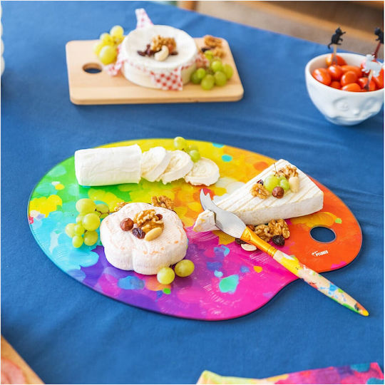 Pylones Suprafață de Tăiere Sticloasă Multicoloră 39.7x31.2cm 1buc
