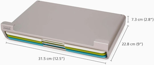 Joseph Joseph Folio Multicolour Chopping Board Set 31.5x22.8cm 3 Pieces