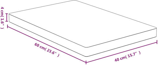 vidaXL Suprafață de Tăiere din Bambus Maro 50x35cm 1buc