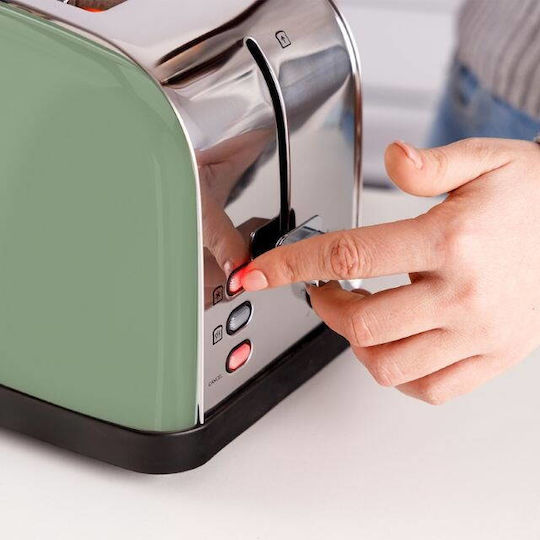 Taurus Vintage Ii Toaster 2 Slots 950W Gray