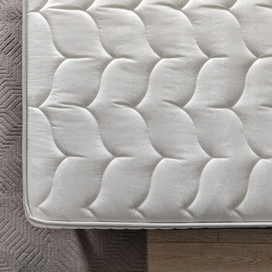 Κλασικό Στρώμα Με Ελατήρια Διπλό Λευκό (120x200cm)
