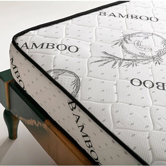 Fully Orthopedic Foam Mattress Single With White Bamboo Fabric (90x200x15cm)