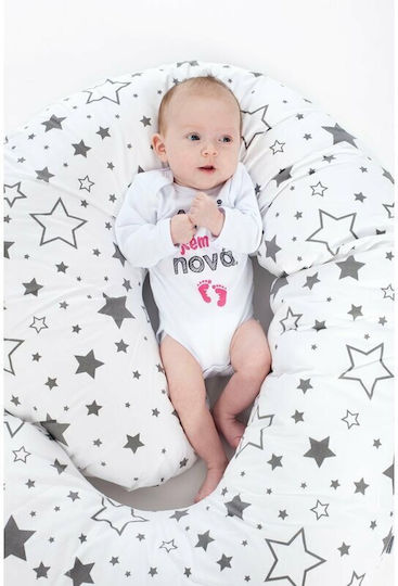 New Baby Stillkissen & Schwangerschaftskissen Grau