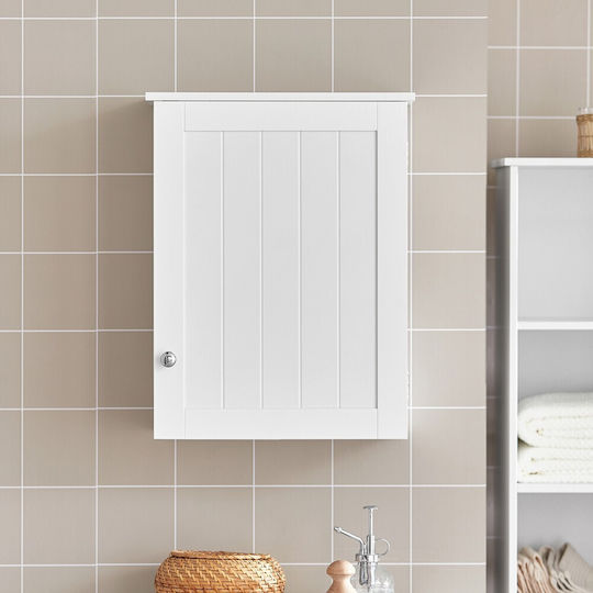 SoBuy Bathroom Cabinet L23xW23xH52cm White
