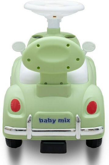 BabyMix Baby Push Walker Ride On for 24+ Months Green