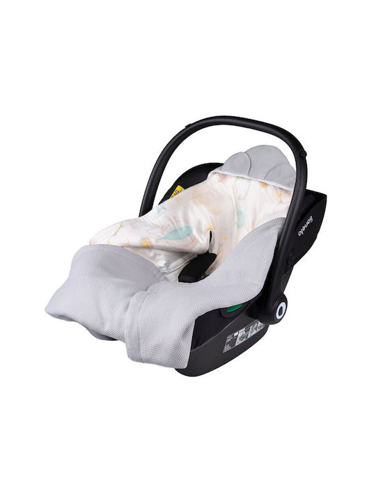 Lionelo Pătură Pepinieră Swaddling pături 100% bumbac Albastru 90x90cm