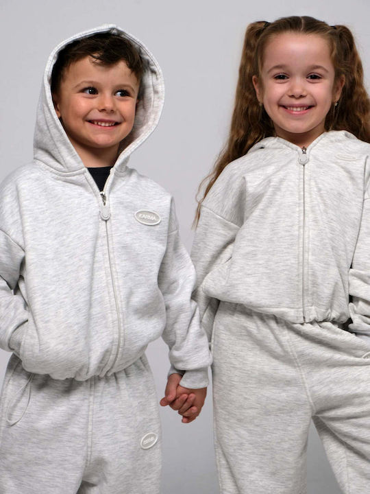 Kinder Trainingsanzüge Mit Jacke Grau
