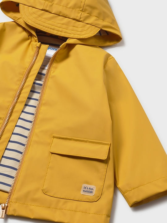Kids Casual Jacket with Hood Peach