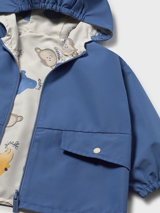Kinderjacken & Winterjacken Lässig Kurze mit Kapuze Blau