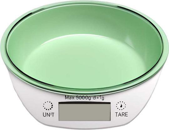 Avizar Küchenwaage 5 Kg Integrierter Eimer Backzutaten Weiße