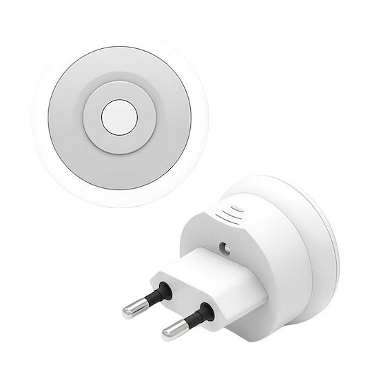 Avizar Lumină de Noapte LED Dormitoare Holuri Lumină Caldă Alb Elegant