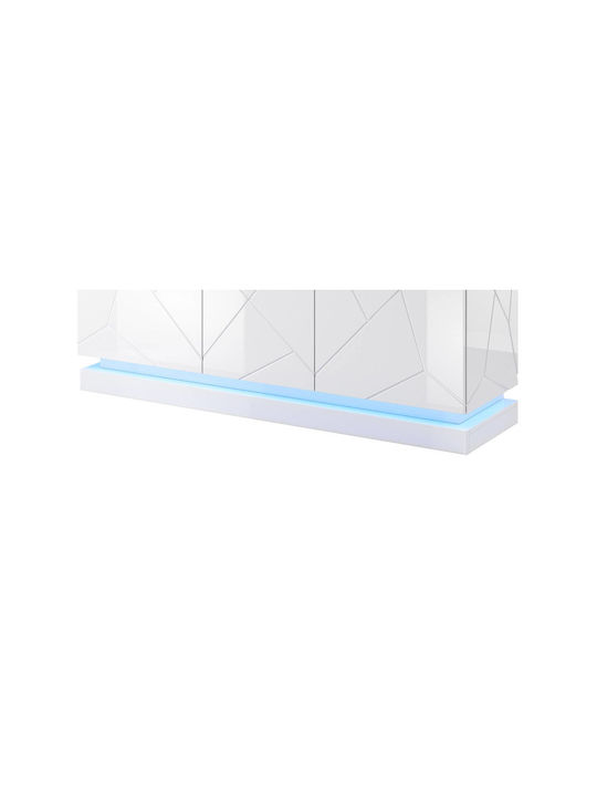 Cama Meble Осветление Qiu 2d1k RGB Скрин с Чекмеджета