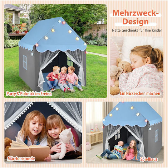 Costway Kids House Play Tent Multicolour