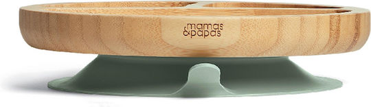 Mamas & Papas Σετ Φαγητού από Bamboo με Αντιολισθητική Βάση 5τμχ για 6+ μηνών