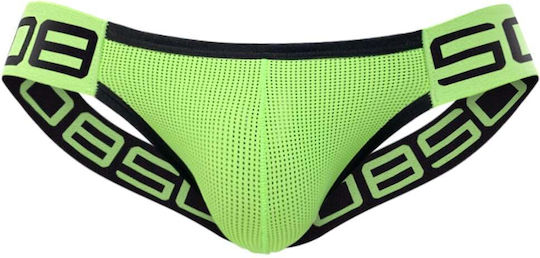 Kinksters Ανδρικό Εσώρουχο Jockstrap Πράσινο