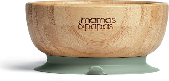 Mamas & Papas Σετ Φαγητού από Bamboo με Αντιολισθητική Βάση 5τμχ για 6+ μηνών