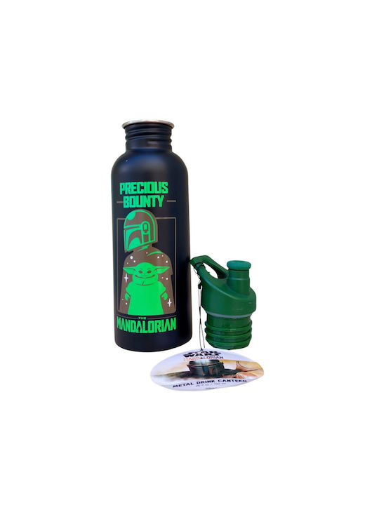 Pyramid International Star Wars Mandalorian Precious Bounty Ανοξείδωτο Παγούρι 700ml Πράσινο