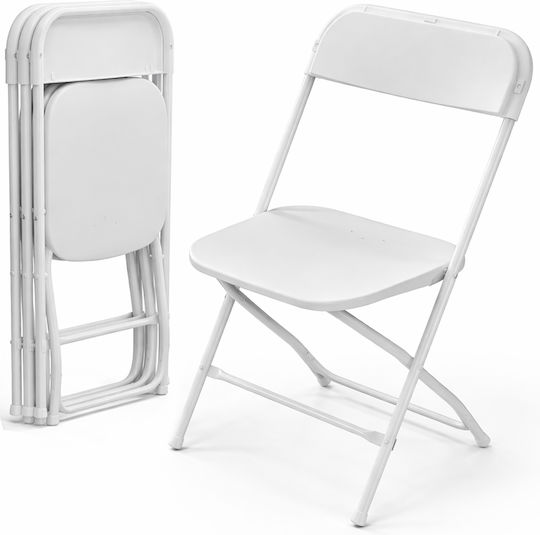 Stühle Küche klappbar White 4Stück