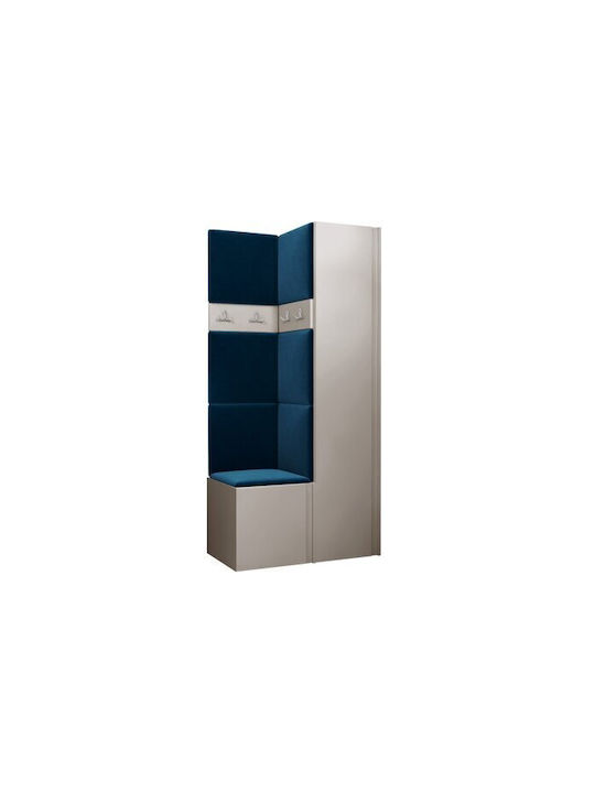 Hartford 348 Mobilier de Intrare cu Oglindă Cashmere 82x46x186cm