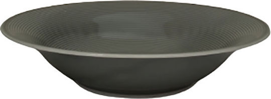 keleman Teller Suppe aus Porzellan Gray 23cm