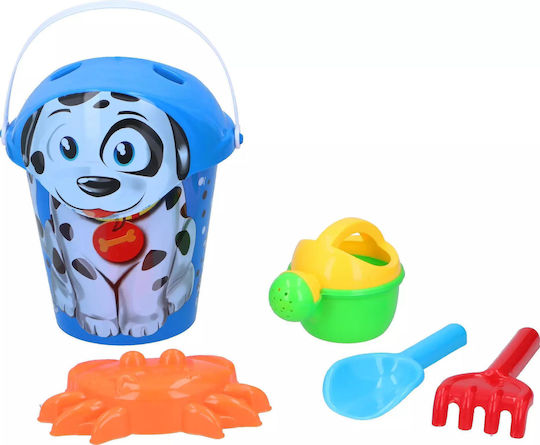 Eddy Toys Sandkasten Sand Eimer Set 29cm 5 Stück