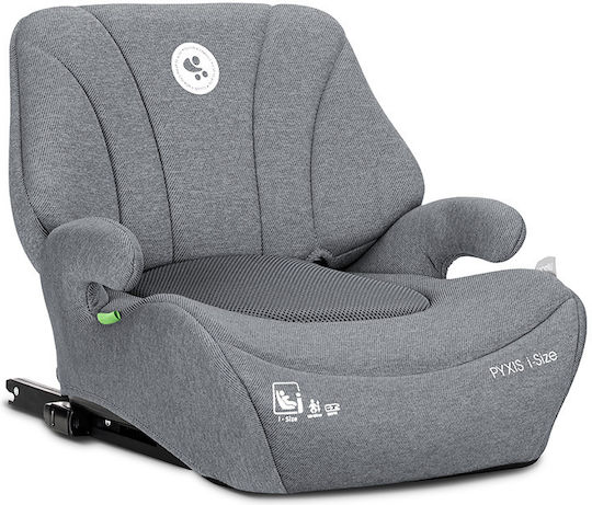 Lorelli Pyxis Baby Car Seat Booster i-Size with Isofix Grey 22-36 kg