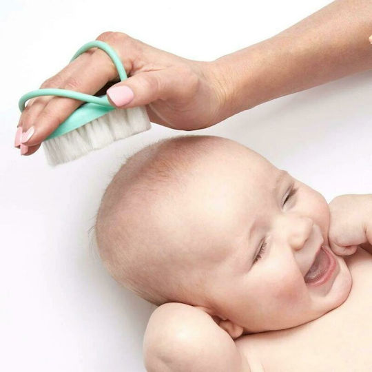 Frida Baby Βρεφική Βούρτσα & Χτένα Πράσινο 2τμχ