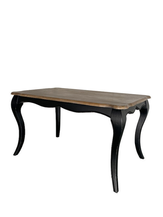 Table Dining Room from Solid Wood 135x85x75cm