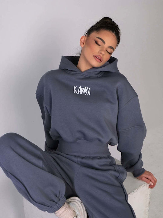 Sweatpants Set Misty Grey