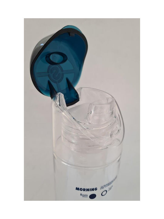 Ecolife Smash Slim Πλαστικό Παγούρι 650ml Διάφανο