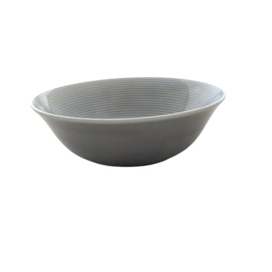 keleman Διακοσμητικό Μπωλ Πορσελάνης Γκρι 14x14cm